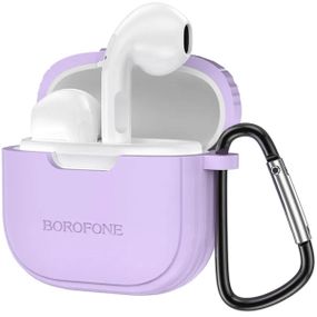 Наушники BOROFONE BW29 Charm true wireless BT headset Taro Purple
