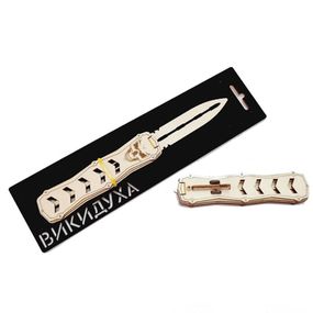 Деревянный сувенирный нож "Выкидуха Стрела" ST-WOOD