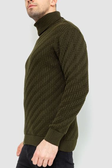 Гольф чоловічий, колір хакі, 161R696 | Зображення 2