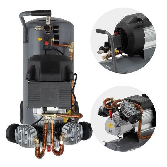 Компресор 50 л, 10 aтм, 420 л/хв INTERTOOL PT-0007 | Зображення 4