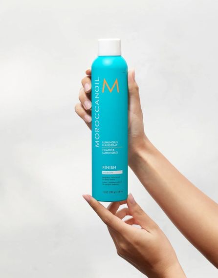 Лак для волосся сильної фіксації MoroccanOil Luminous Hairspray Medium Finish (330 ml) | Зображення 1