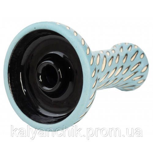 Чаша для кальяну ETNA Phunnel Cut Glaze Soft Blue | Зображення 1