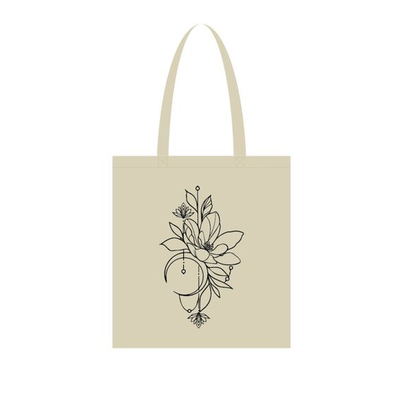 Екосумка для покупок "Лотос" Сумка-шоппер 190CCT-4, 38 x 42 см (190г/м2)