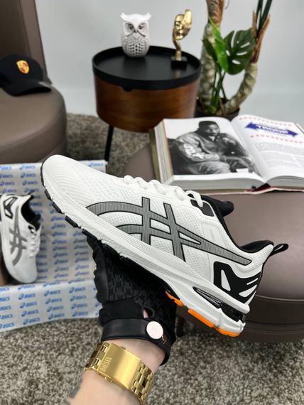 Чоловічі кросівки ASICS GT-1000 11 White Grey , текстиль , В'єтнам 46 | Зображення 3