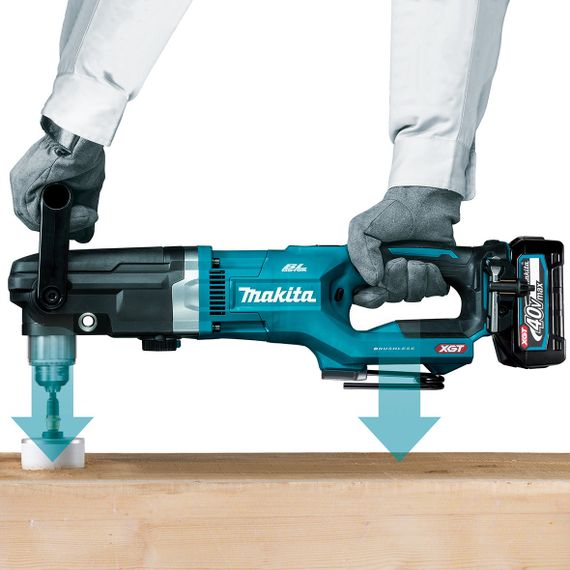 Дриль кутовий акумуляторний Makita DA001GZ (1.5-13 мм, 0-400/1500 об/хв, 136 Нм, BL, XGT, без акумуляторів та зарядного пристрою) | Зображення 5