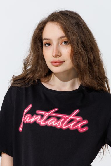 Футболка жіноча LAWA P-WB02343 2XL Чорний (2000990462725) | Зображення 2