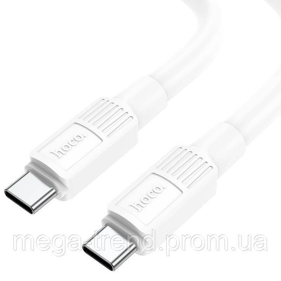 Кабель Hoco Type-C to Type-C Solid charging data cable X84 |1m, 60W, 3A| | Зображення 2