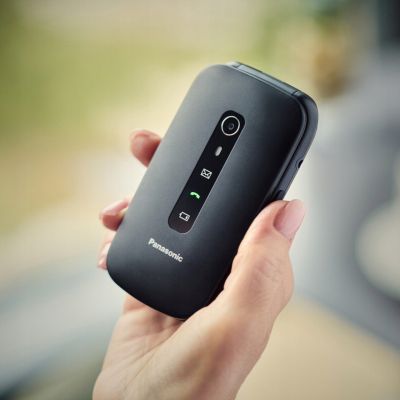 Мобильный телефон Panasonic KX-TU550 Black (KX-TU550EXB) | Зображення 5