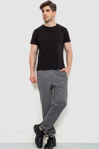 Спорт чоловічі штани 244R41153, колір сірий, 244R4770 | Зображення 1