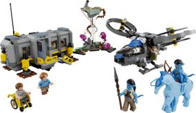 Конструктор LEGO Avatar Гори Алілуя: 26-а ділянка та вантажний конвертоплан «Самсон» (75573)