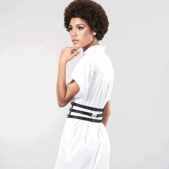 Широкий пояс з наручниками, чорний, MAZE by Bijoux Indiscrets (Іспанія) sexstyle | Зображення 2