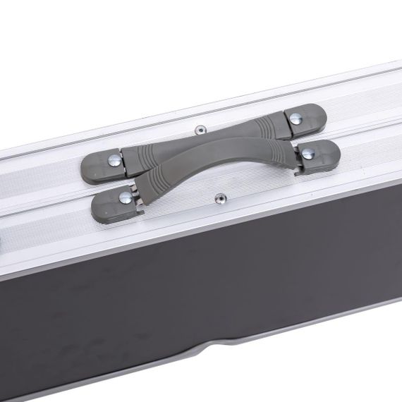 Комплект туристичний стіл + 2 лавки складні меблі Сірий Lugi JY-9060G | Зображення 8