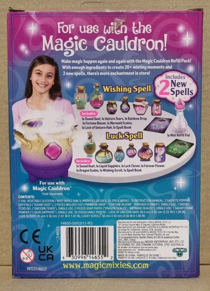 Інгредієнти для Чарівного горщика Магічні Міксі Оригінал Magic Mixies Magical Mist and Spells Refill Pack for Magic Cauldron | Зображення 6