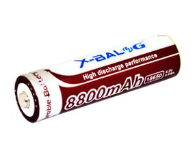 Аккумулятор X-BALOG 18650 8800 mAh Li-Ion 4.2V 9.6Wh