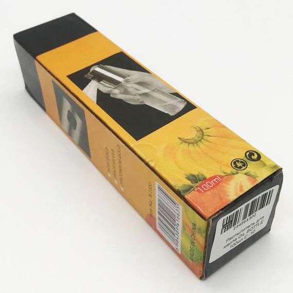 Розпилювач для олії 100мл, OIL BOTTLE / Пляшечка для олії з розпилювачем / Спрей для олії, оцту, лимонного соку | Зображення 8