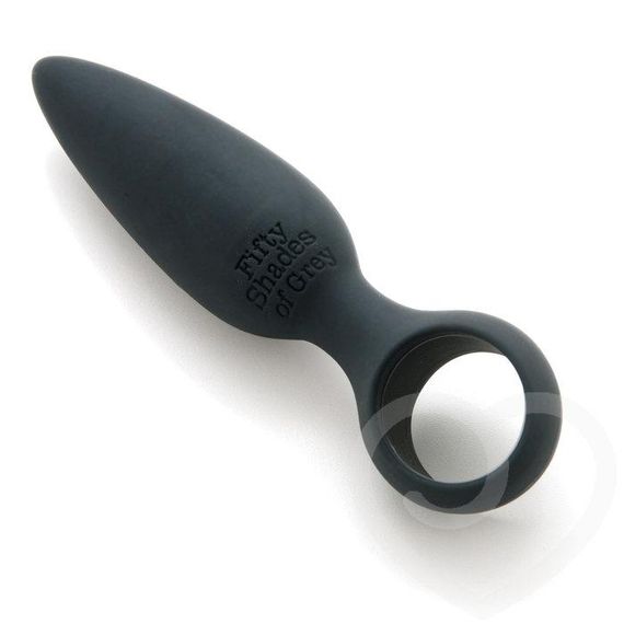 Анальна пробка "дещо заборонене", Черный | Зображення 1