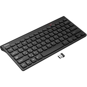 Клавіатура бездротова Hoco GM70 Dragon mini 2.4G (Ukrainian Version) Black