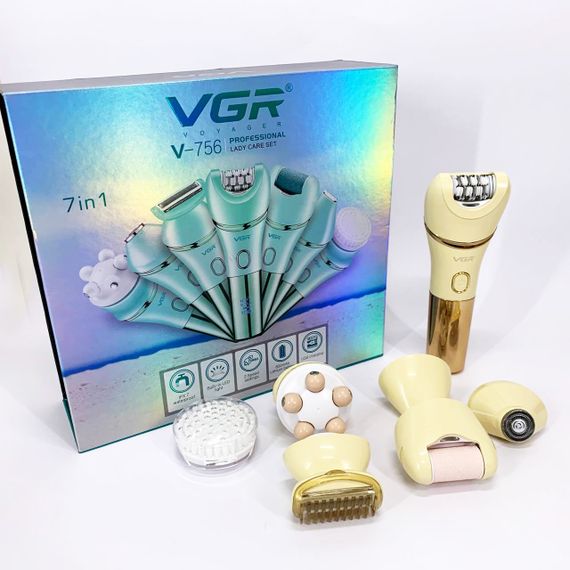 Епілятор VGR V-756 GOLD 7 в 1 | Зображення 8