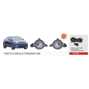 Фари дод. модель Toyota C-HR 2018-/U.S TYPE/TY-106/H11-12V55W/eл.проводка