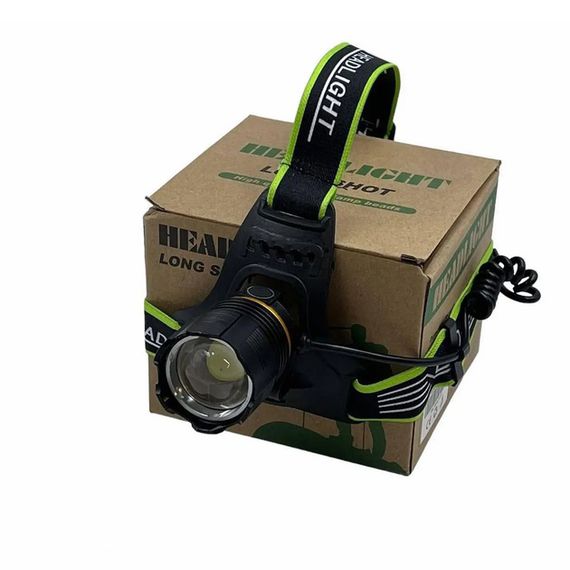 Світлодіодний ліхтар з кріпленням на голову Bailong, Наголовний ліхтар, Ліхтарик налобник GI-59 | Зображення 8