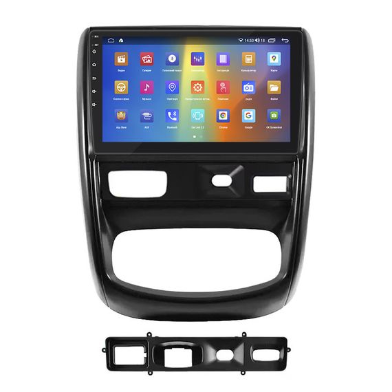 Штатная магнитола 9" Lesko для Renault Duster I 2010-2015 2/32Gb CarPlay 4G Wi-Fi GPS Prime IPS 8 ядер Рено | Зображення 1