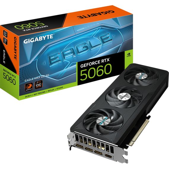 Відеокарта GIGABYTE GeForce RTX5060 8Gb EAGLE MAX OC (GV-N5060EAGLEMAX OC-8GD) | Зображення 9