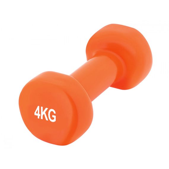 Гантелі вінілові PowerPlay 4125 Achilles 2*4 кг. Помаранчеві (пара - 2шт.) | Зображення 4