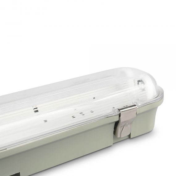 LED світильник IP65 лінійний під лампу 2хТ8 VIDEX 1,2М 220V | Зображення 3