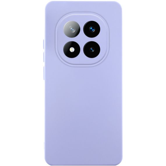 Чехол Silicone Cover Lakshmi Full Camera (AAA) для Xiaomi Redmi Note 14 Pro 4G Сиреневый / Dasheen