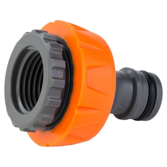 Адаптер для конектора Flora 1/2" універсальний в/р 1/2"×3/4" (ABS+TPR) (5015834) | Зображення 3
