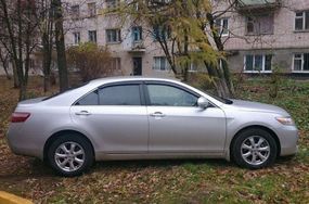 Ветровики (4 шт, HIC) для Toyota Camry 2006-2011 гг