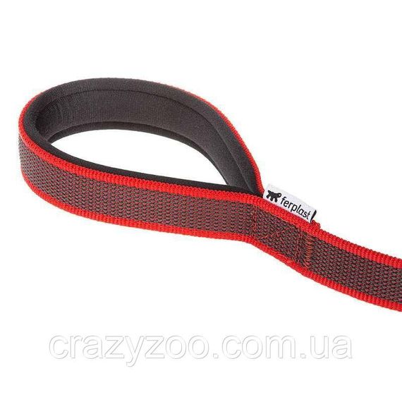 Повідець для собак Ferplast Daytona Gummy Matic G15/120 до 30 кг червоний нейлоновий 1.5х120 см 77180017 | Зображення 1