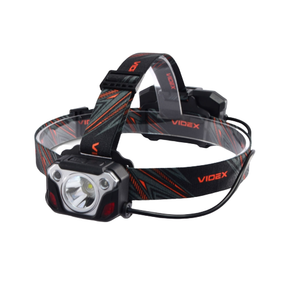 Ліхтарик LED налобний 1400Lm 6500К чорний VLF-H056 Videx