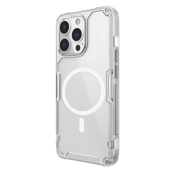 TPU чехол Nillkin Nature Pro Magnetic для Apple iPhone 13 Pro Max (6.7") Бесцветный (прозрачный) | Зображення 1