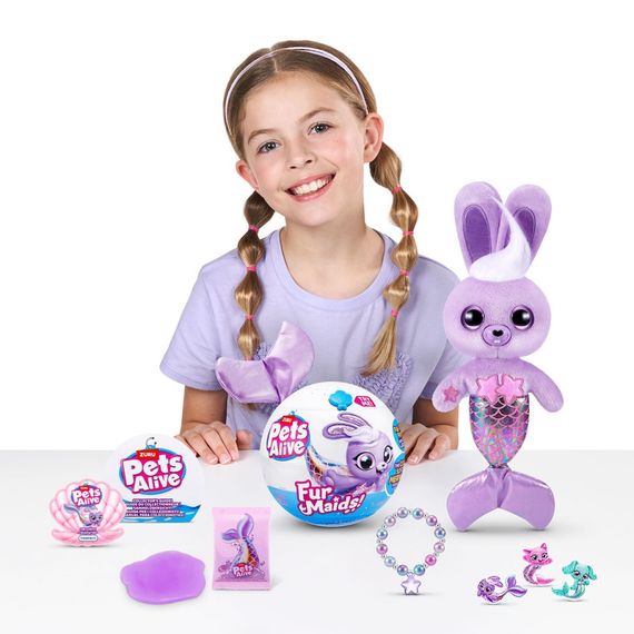 Интерактивный игровой набор серии "Furmaids" Кролик Старлет Pets & Robo Alive 9555B | Зображення 2