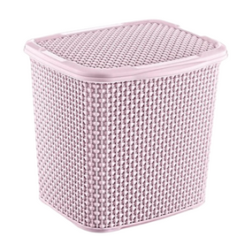 Кошик 6,2л з кришкою пудра Honeycomb ELIF