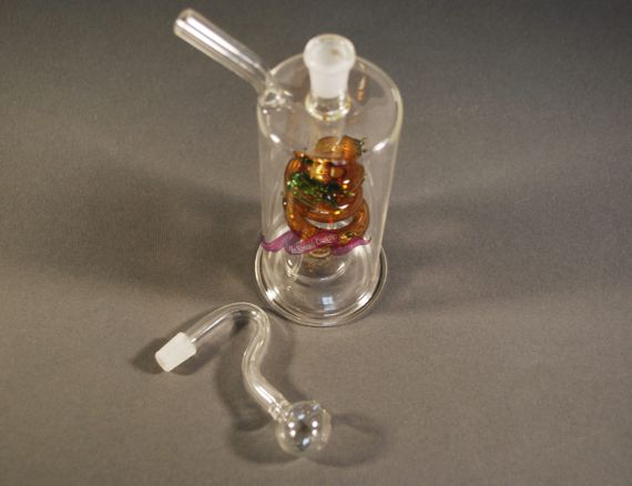 Стеклянная трубка Oil Circle с подсветкой Фиолетовый | Зображення 5