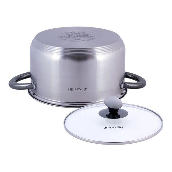 Каструля з кришкою Kamille KM-4923 4.5 л 22 см | Зображення 5