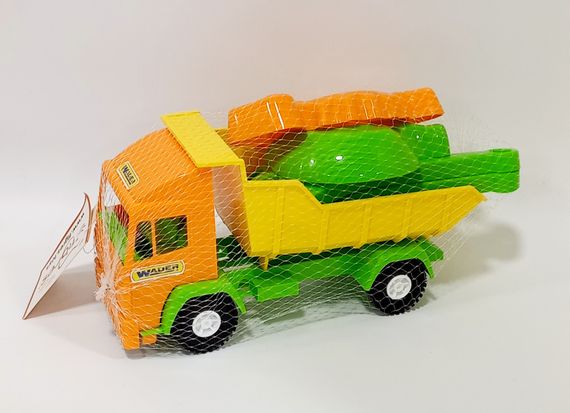 Вантажівка "Mini truck" з набором для піску 5 елементів, 39157 Тигрес (4820159391578) | Зображення 2