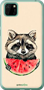 Чохол на Huawei Y5p Єнотик з кавуном "4605t-1936-2448"