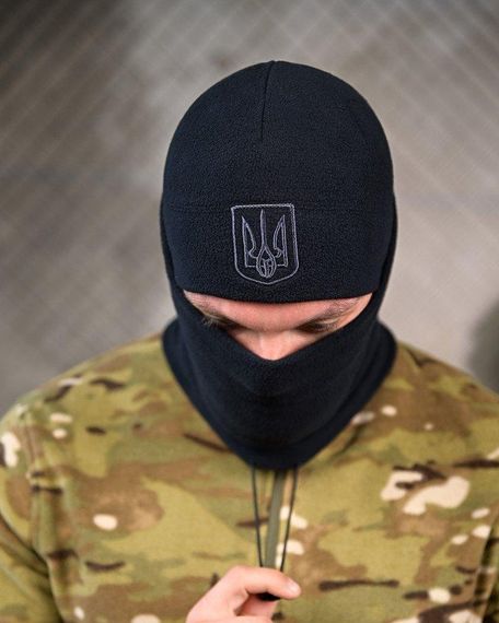 Комплект шапка баф ДСНС синий ВТ5143 | Зображення 2