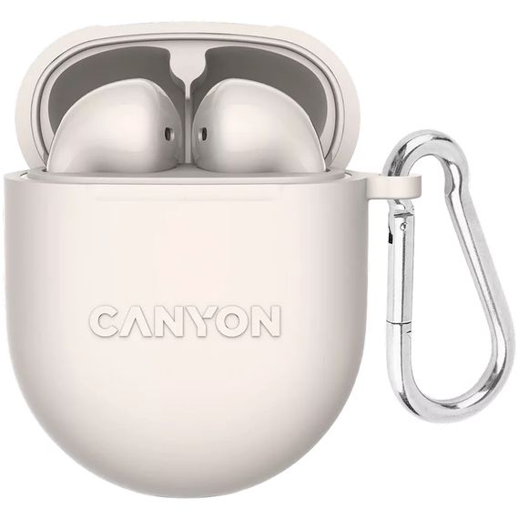 Навушники Canyon TWS-6 Beige (CNS-TWS6BE)