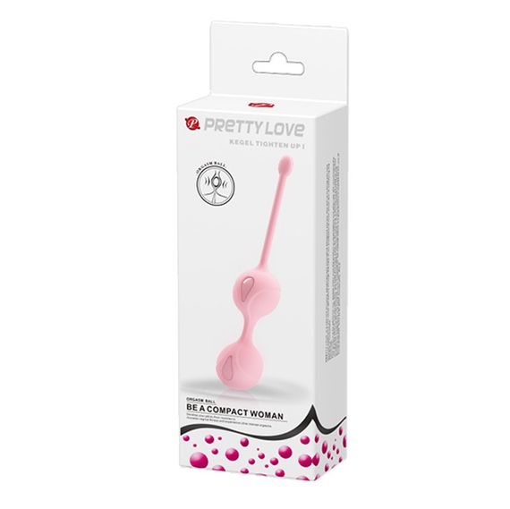 Вагинальные шарики - Pretty Love Kegel Tighten Up I Light Pink sexstyle | Зображення 1