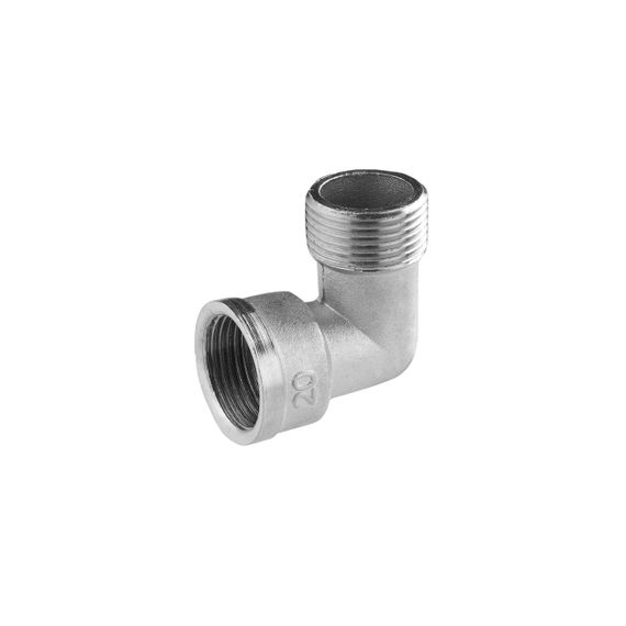 Угольник усиленный LexLine 3/4" ВЗ никелированный НК0120-Вн
