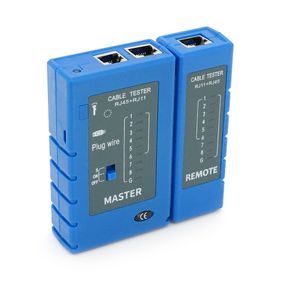 Кабельний тестер Merlion NSHL916DC-AL, RJ-45+RJ11