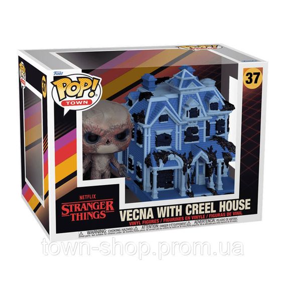 Игровая фигурка FUNKO POP! Векна с домом Крила Town Funko 72133 серии "Очень странные дела" | Зображення 1