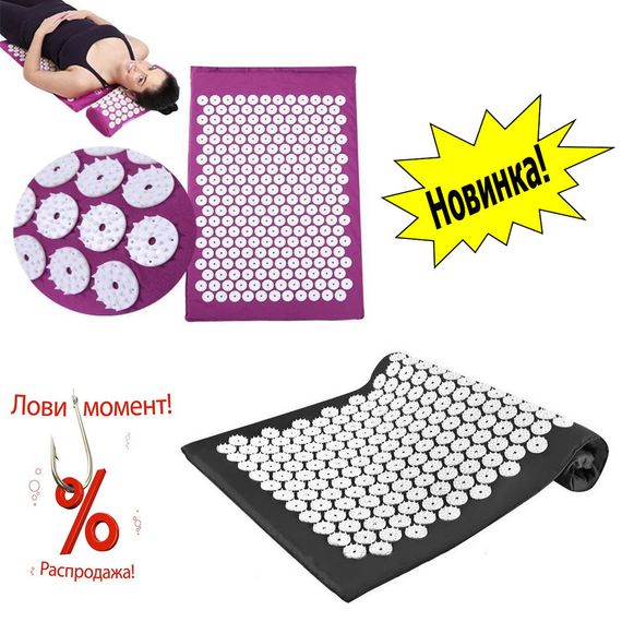 Акупунктурный массажный коврик Ommassage Yantra Mat (Янтре Мат) | Зображення 7