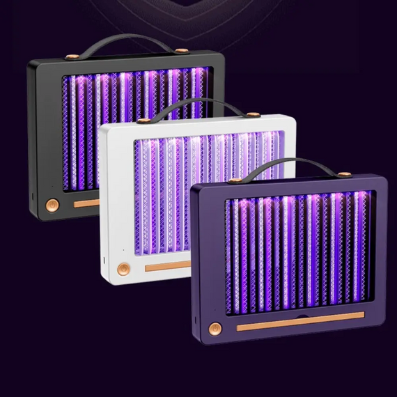 Електрична лампа-ловушка для комарів Electric Shock, підвісна пастка для мух від USB | Зображення 3