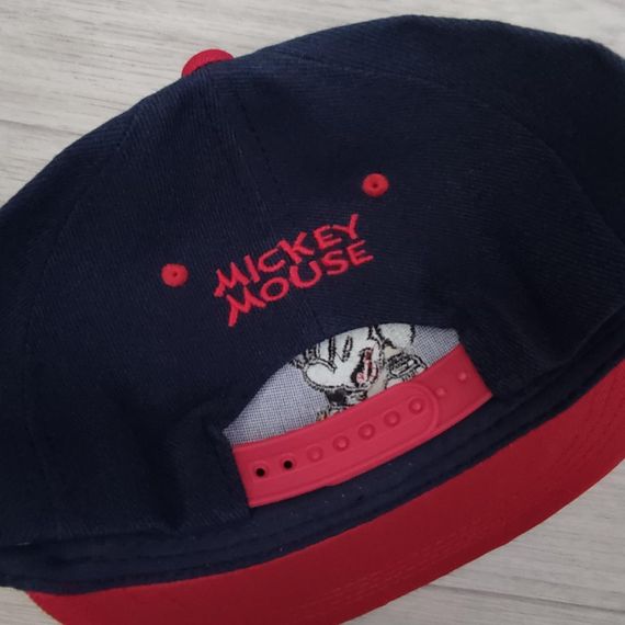 Кепка дитяча снепбек (Snapback) в стилі  Hello Mickey (Міккі) Синій з червоним 50-54р (3220) | Зображення 2