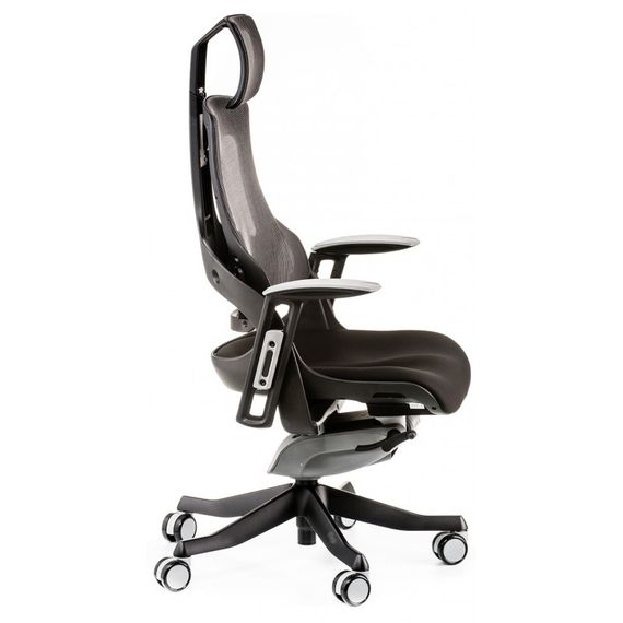 Кресло Special4You WAU BLACK FABRIC CHARCOAL NETWORK (E0789) | Зображення 6